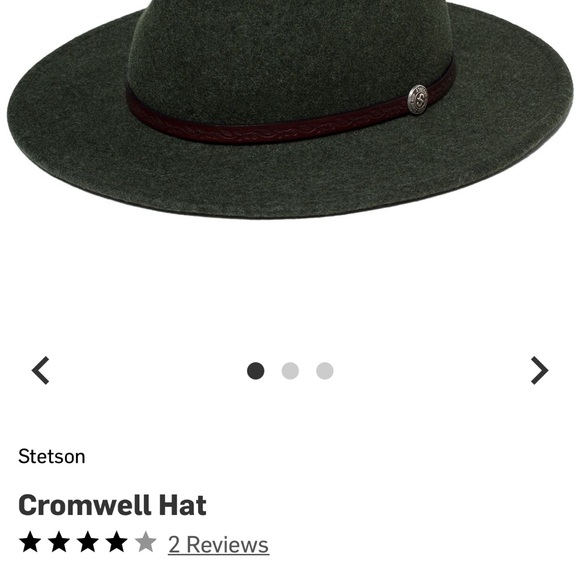 Stetson Other - Stetson Dark Green Cromwell Hat